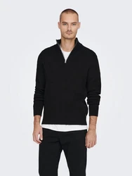 ONLY & SONS Strickpullover ONSPhil Schwarz