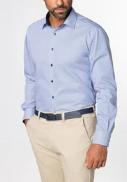 Blusenshirt Hemd 8992 X14P, dunkelblau