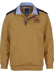Babista Sweatshirt BELLAVUNTO mit Brust-Stickerei gelb/dunkelgelb