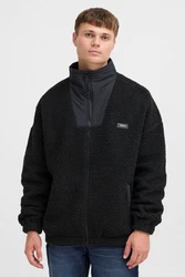 Solid Fellimitatjacke SDMARKCOM modische Jacke 