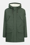 Derbe Winterjacke Festholm Dunkelgrün/Grün