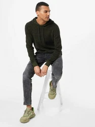 Key Largo Pullover VALLEY oliv/schwarz