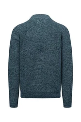 FYNCH-HATTON Strickpullover Hellblau/Blau/Türkis/Dunkelblau/Dunkelgrün
