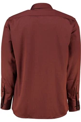 Eterna Businesshemd Braun/Dunkelrot/Rot/Bordeaux