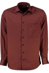 Eterna Businesshemd Braun/Dunkelrot/Rot/Bordeaux