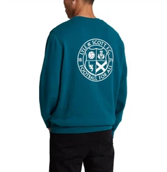 Lyle & Scott Sweater Football For all G Türkis/Grün