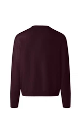 MAERZ Muenchen Strickpullover Dunkelrot/Bordeaux/Lila/Rosa