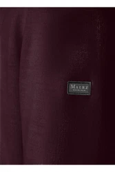 MAERZ Muenchen Strickpullover Dunkelrot/Bordeaux/Lila/Rosa