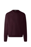 MAERZ Muenchen Strickpullover Dunkelrot/Bordeaux/Lila/Rosa