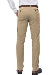 EUREX by BRAX Stoffhose 5-Pocket Hose Beige/Khaki/Braun