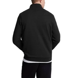 Lyle & Scott Sweatshirt Loopback Quarter Z Schwarz/Dunkelgrau/Grün/Grau