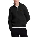 Lyle & Scott Sweatshirt Loopback Quarter Z Schwarz/Dunkelgrau/Grün/Grau