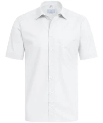 GREIFF Kurzarmhemd BASIC Corporate Hemd Herren Wei (35/36)