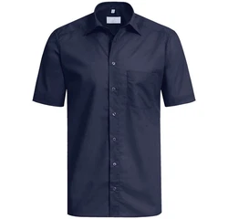 GREIFF Kurzarmhemd BASIC Corporate Hemd Herren Marine