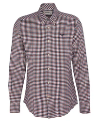 Barbour Hemd FINKLE TAILORED Dunkelrot/Rot/Lila/Bordeaux