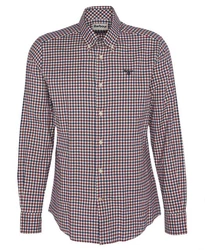 Barbour Hemd FINKLE TAILORED Dunkelrot/Rot/Lila/Bordeaux