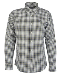 Barbour Hemd FINKLE TAILORED Dunkelgrün