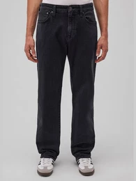 Regular-fit-Jeans Jeans Loose Fit 5-Pocket Helle Waschung 7964 in Dunkelgrau