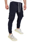 Pittman Cargohose Chino Giga Dunkelblau/Blau Pittman Cargohose Chino Giga Dunkelblau/Blau