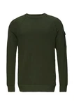 s.Oliver Strickpullover Gerade Dunkelgrün/Grün