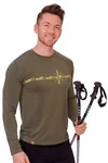 Piz Pal Strickpullover Longsleeve Herren UNTERAMMERGAU dunkelblau/oliv