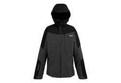 Regatta Trekkingjacke 3-in-1-Funktionsjacke Wentwood IX Schwarz/Dunkelgrau