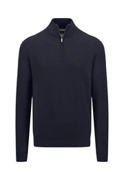 Strickpullover Troyer-Zip, Structur