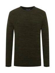 Key Largo Pullover 'FOREST' oliv