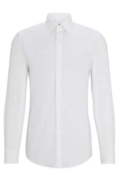 Langarmhemd Slim-Fit Hemd Hank - Slim Fit