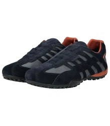 Geox UOMO SNAKE B Sneaker Dunkelblau/Blau/Hellblau