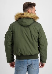 Alpha Industries Winterjacke Polar Jacket SV Dunkelgrün/Grün