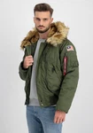 Alpha Industries Winterjacke Polar Jacket SV Dunkelgrün/Grün