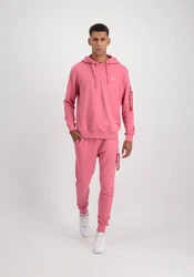 Alpha Industries X-Fit Hoodie Orange/Rosa