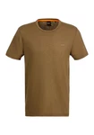 BOSS ORANGE T-Shirt Tegood mit Rundhalsausschnitt Khaki/Braun/Dunkelgrün