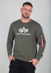 Alpha Industries 3D Logo Sweater II Dunkelgrün