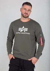 Alpha Industries 3D Logo Sweater II Dunkelgrün