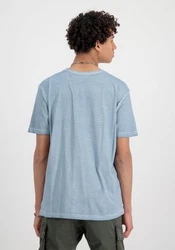 Alpha Industries T-Shirt Nose Art Blau/Hellblau