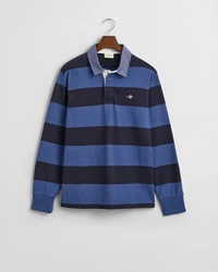GANT Poloshirt REG CHAMBRAY STRIPE HEAVY RUGGER Chambray