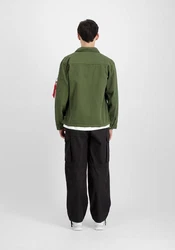 Alpha Industries Hemdjacke Field Jackets Twill Overshirt Dunkelgrün