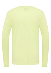 Jack Wolfskin Langarmshirt VONNAN LS T Neonfarben/Gelb/Hellgrün/Grün