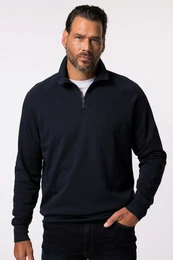 Sweatshirt JP 1880 Troyer Bauchfit Sweat bis 8 XL
