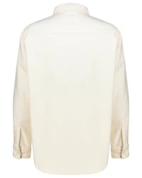 HUGO Langarmhemd Herren Hemd EBOLT Khaki/Beige/Weiß