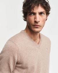 Gant Strickpullover Superfine Lambswool V-Neck 