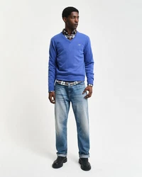 Gant Strickpullover Superfine Lambswool V-Neck 