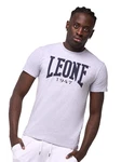 LEONE 1947 T-Shirt BIG LOGO Weiß/Schwarz/Rot
