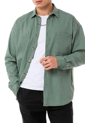 RedBridge Jeanshemd in zeitlosem Denim Design Khaki