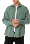 RedBridge Jeanshemd in zeitlosem Denim Design Khaki