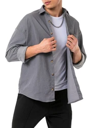 RedBridge Jeanshemd in zeitlosem Denim Design Grau