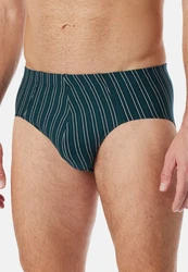 Schiesser Slip 6er Pack 95/5 Essentials Organic Cotton Blau/Dunkelblau/Türkis