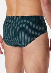 Schiesser Slip 6er Pack 95/5 Essentials Organic Cotton Blau/Dunkelblau/Türkis